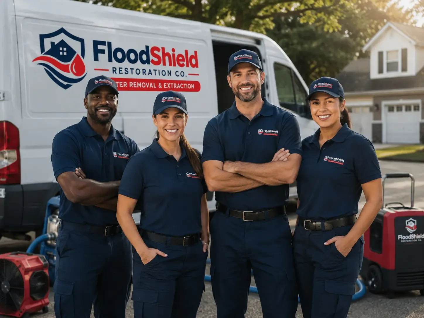 Flood Damage Restoration company in Hungerford, TX